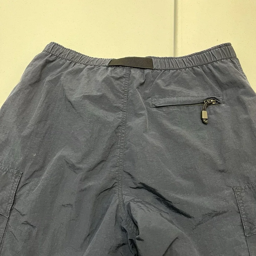Vintage America Eagle Pants Blue Nylon Cargo Heavyweight Lined Mens M Outdoor